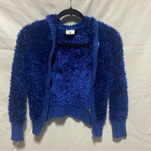 Justice Blue Zipup Jacket